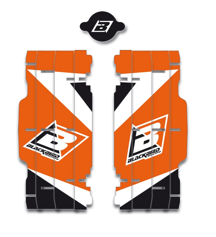 Kit déco de radiateur Blackbird Dream Graphic 3 KTM 450 SX-F 16-17 ora