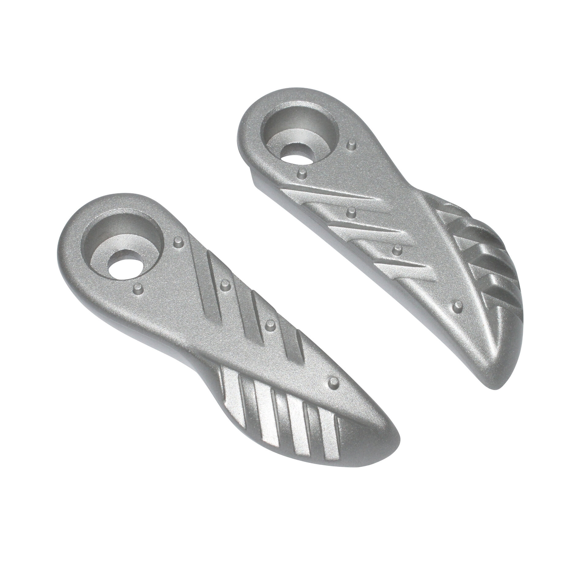 Repose-Pied adaptable pour Booster 2004> - Argent