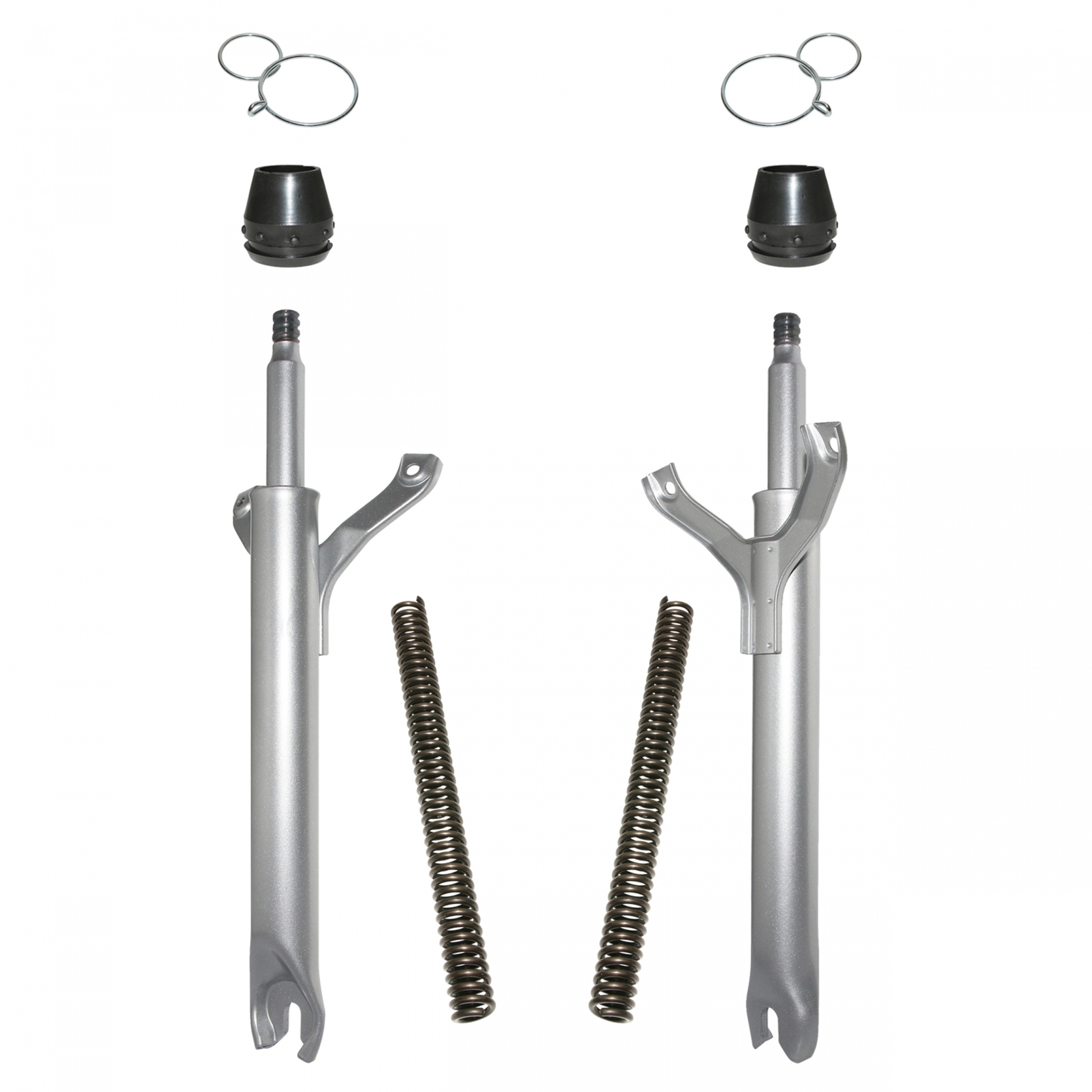 Fourreau de fourche complet MBK 51 Swing gris