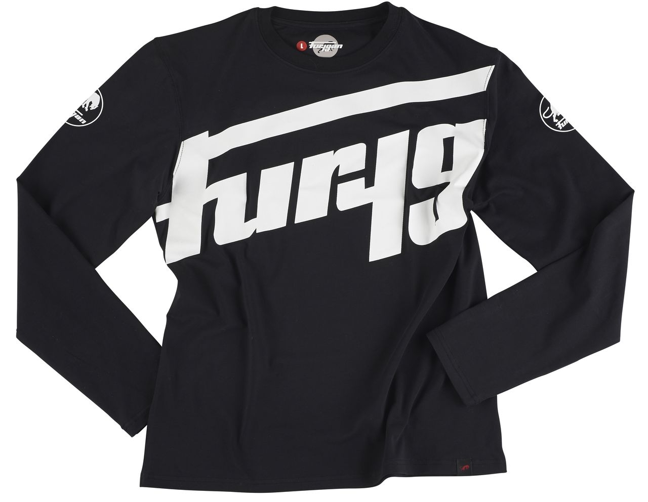 Tee shirt Furygan DIAGO TS ML noir-blanc - L