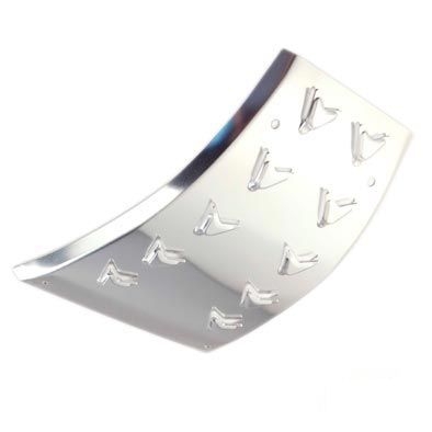 Sabot moteur Minarelli AM6 argent
