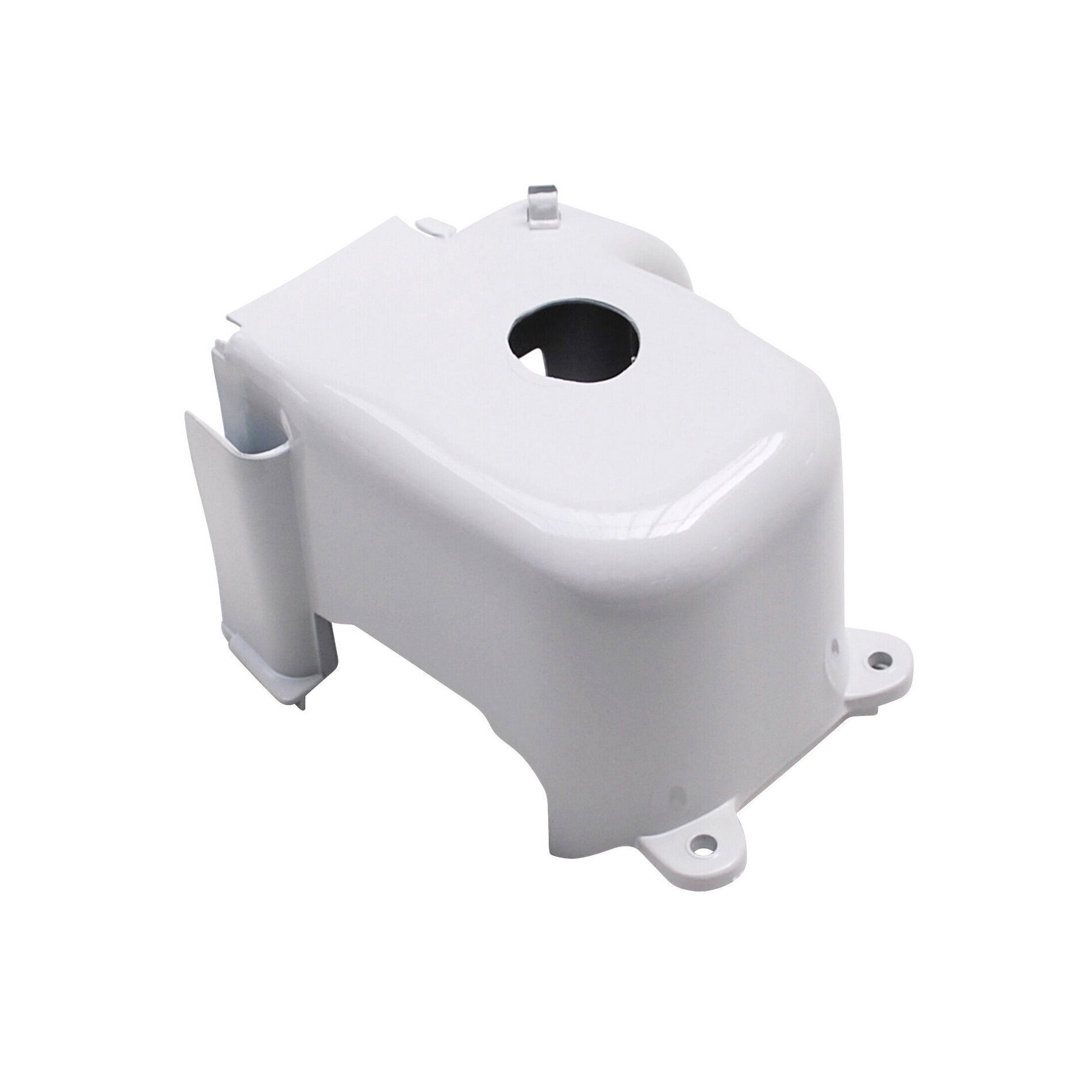 Coiffe de cylindre Replay blanc pour MBK 50 Booster/Stunt/Yamaha 50 BW