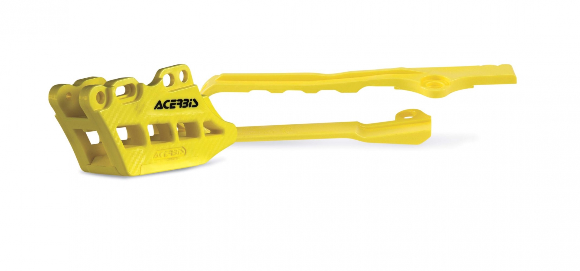 Guide de chaîne et patin de chaîne Acerbis Suzuki 250 RMZ 10-17 jaune