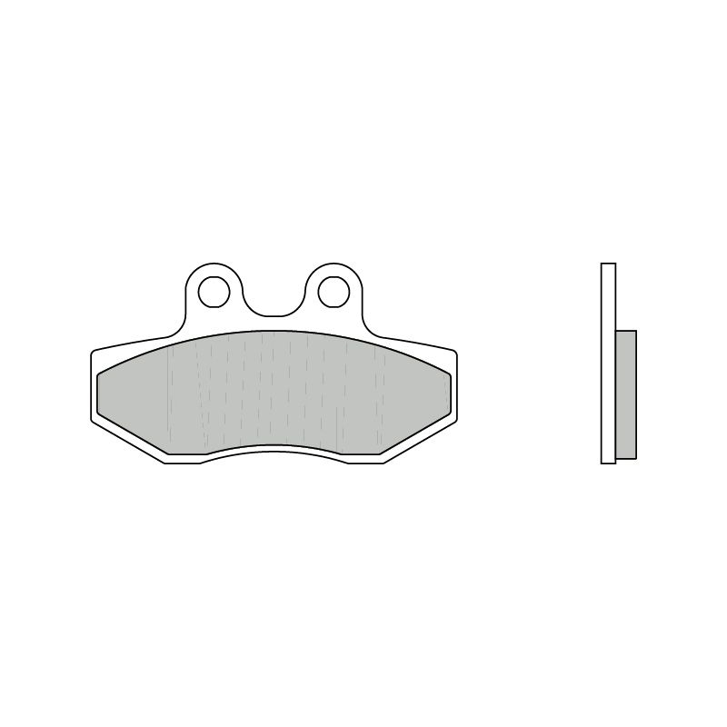 Plaquettes de frein Brembo 07089CC carbone céramique avant
