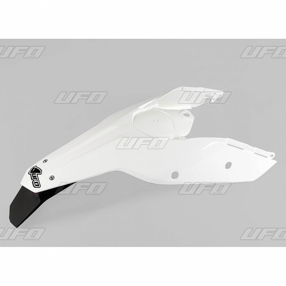 Garde-boue arrière UFO KTM 125 EXC 08-11 blanc
