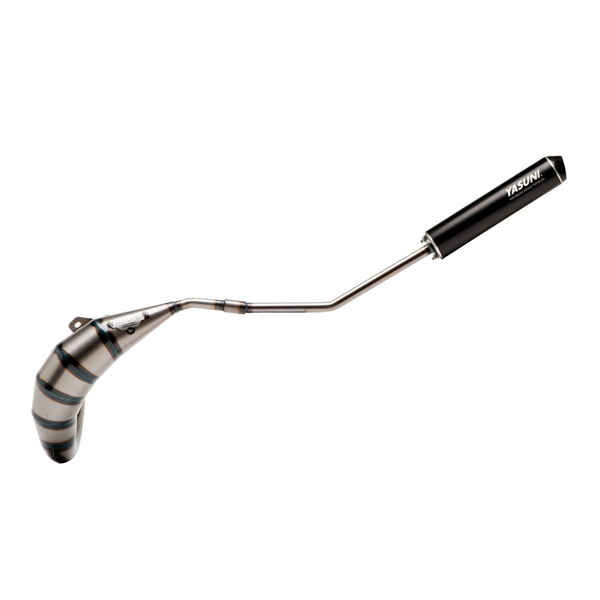 Pot Yasuni Max Serie Cross hm noir Derbi SM X-Treme/Gilera RCR