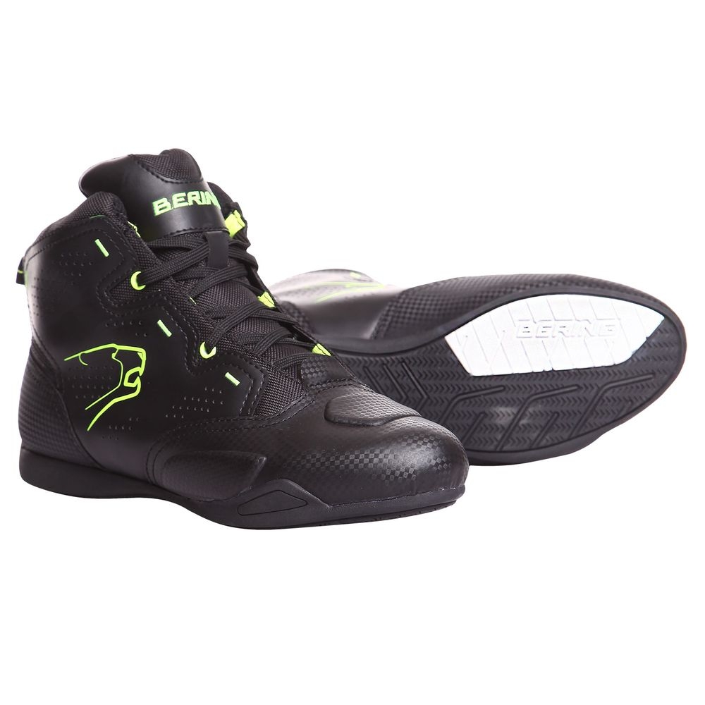 Baskets Bering JASPER Noir/Fluo - 41