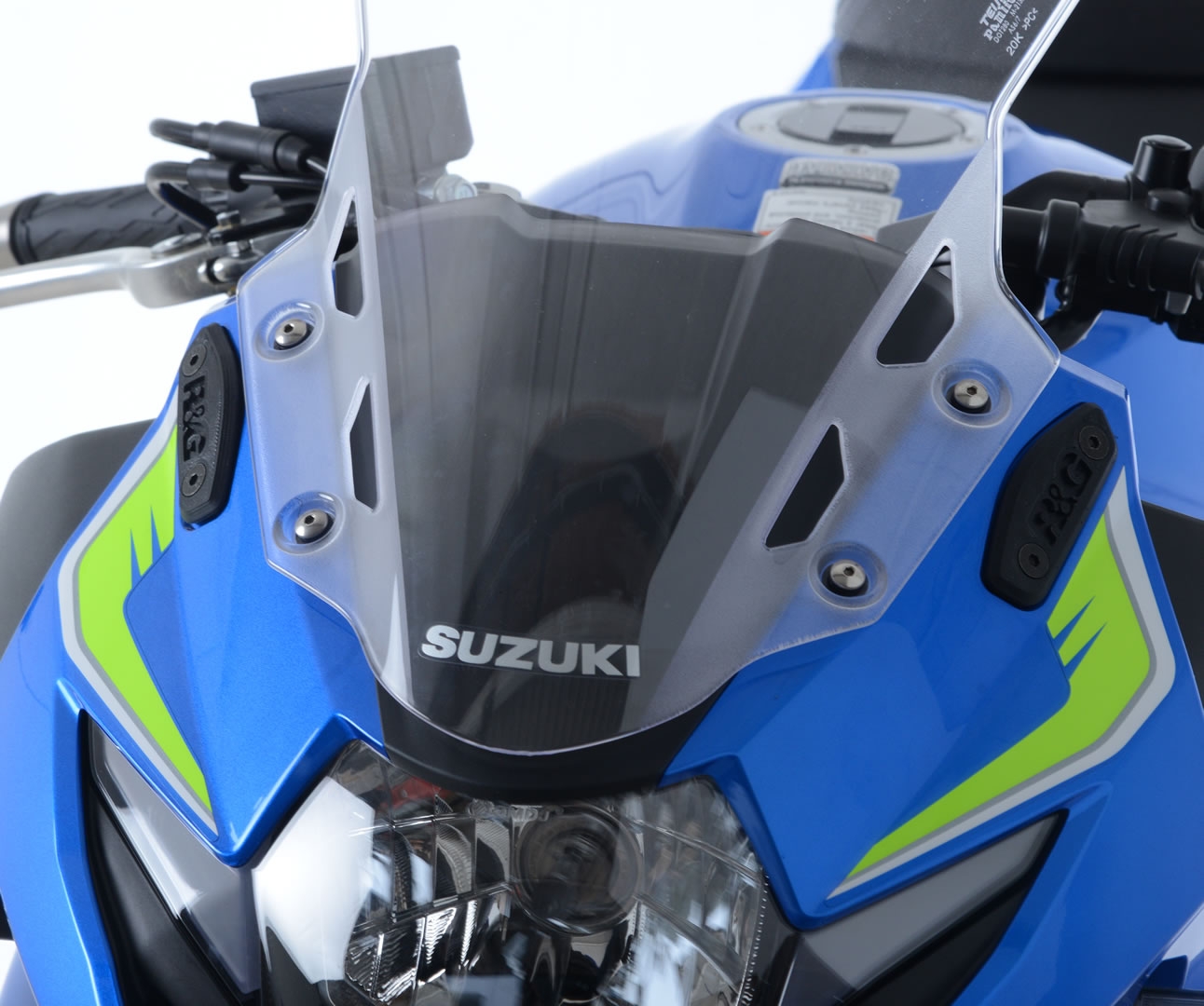 Caches orifices rétroviseurs R&G Racing noir Suzuki GSX-R 250 17-18