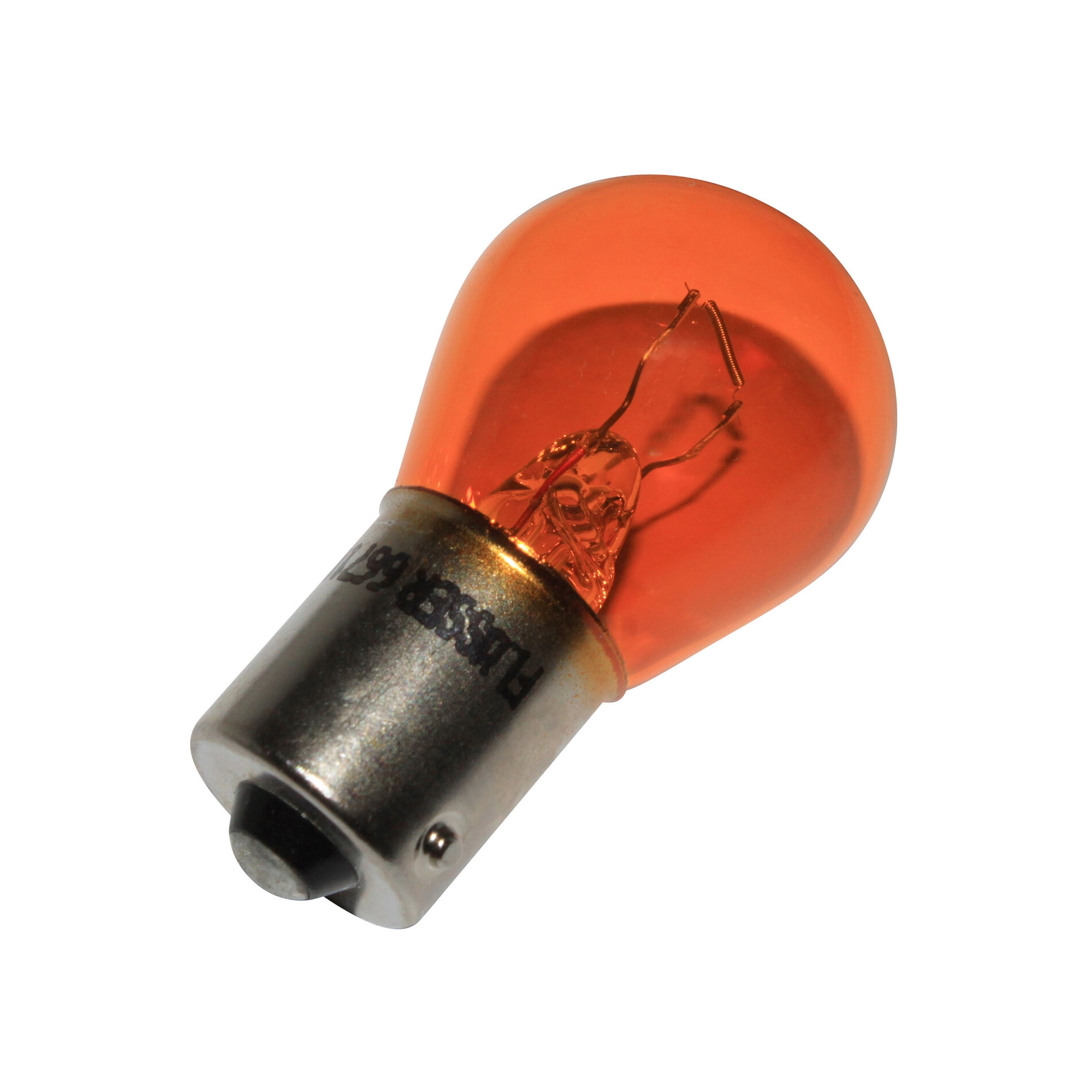 Ampoule flosser BA15S 12v 21w orange