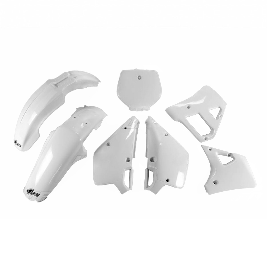 Kit plastique UFO Yamaha 125 YZ 92 blanc (couleur origine)