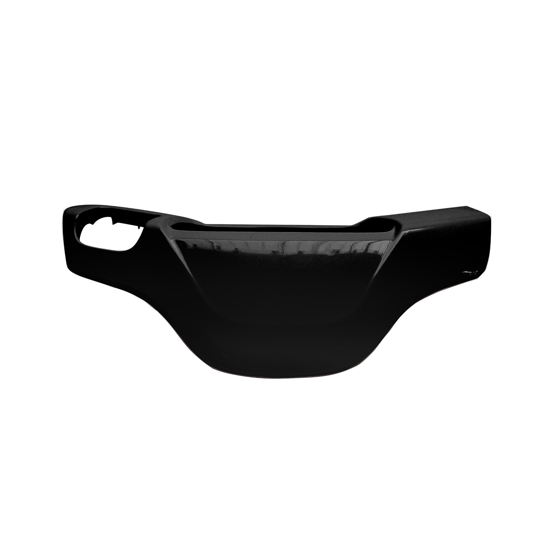 Couvre guidon noir brillant adaptable MBK 50 Booster 2004>/Yamaha 50 B