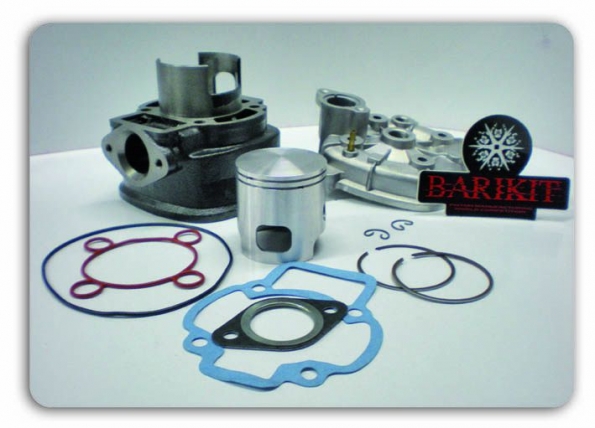 Cylindre Culasse D.40 Barikit Fonte Piaggio NRG/Gilera Runner LC 50cc