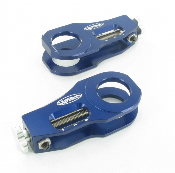 Tendeurs de chaîne LighTech bleu Yamaha YZF-R6 06-16 - Indigo