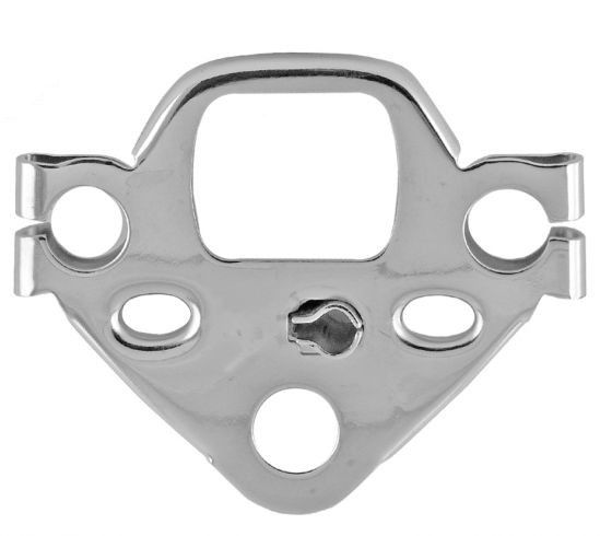 Platine de fourche chromée MVL VOGUE