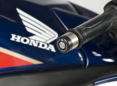 Embouts de guidon R&G Racing noir Honda VFR 1200 F 11-16