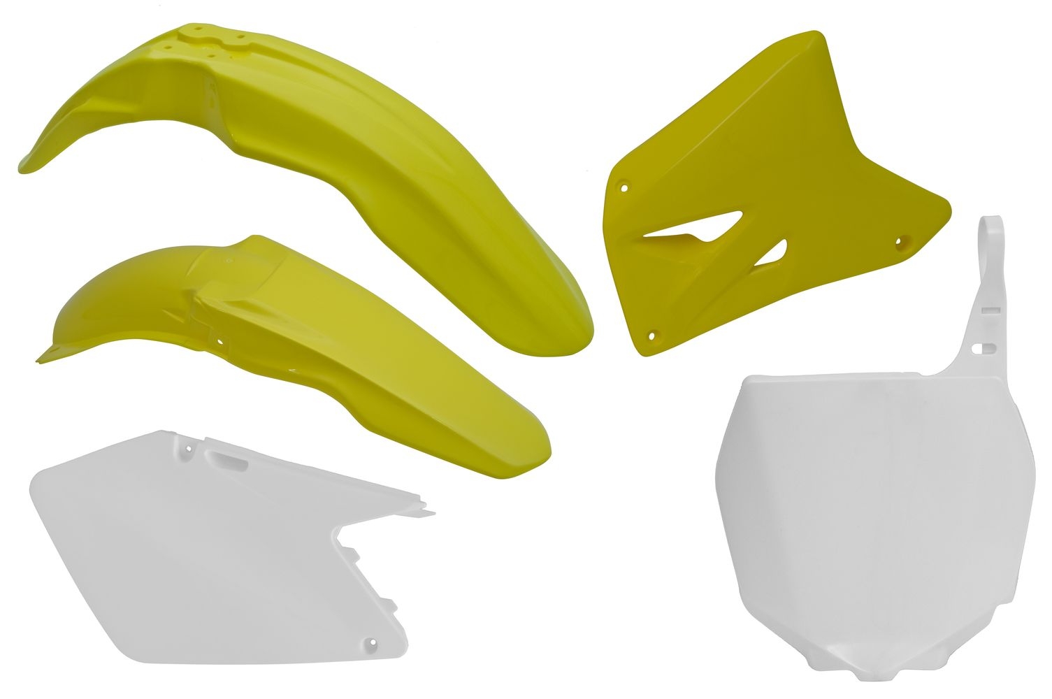 Kit plastique Racetech couleur dorigine 2009 pour Suzuki RM 250 01-11