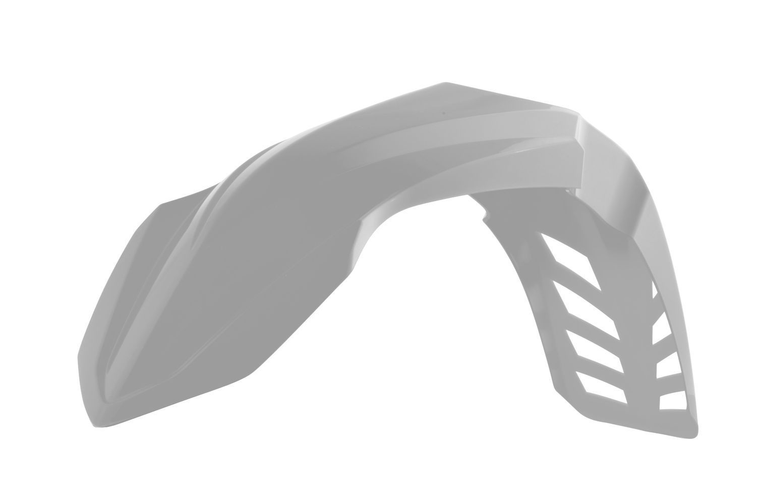 Garde boue avant ventilé Racetech blanc pour Yamaha YZ 125 02-16