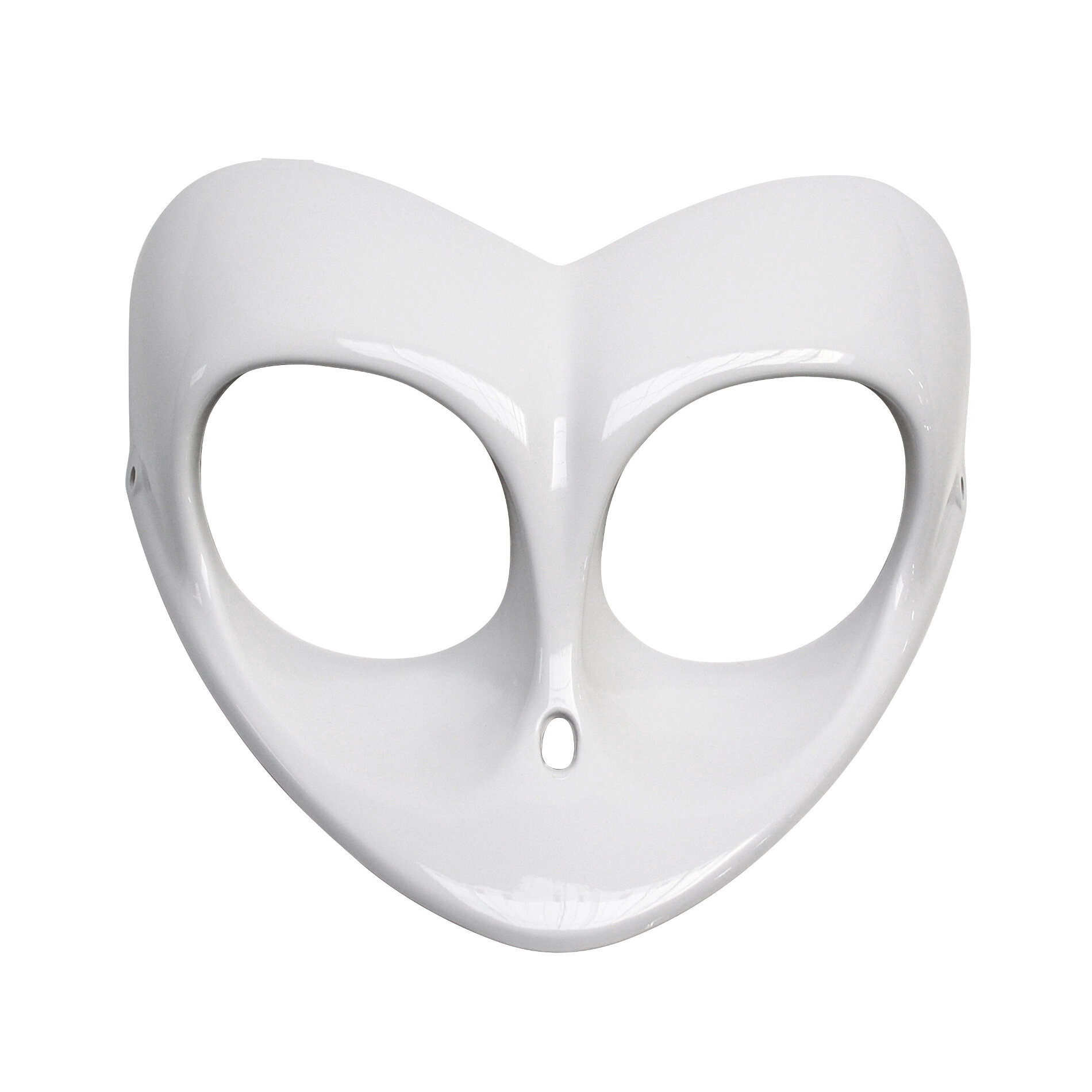 Couvre optique blanc brillant adaptable MBK 50 Booster ng 2013>/Yamaha