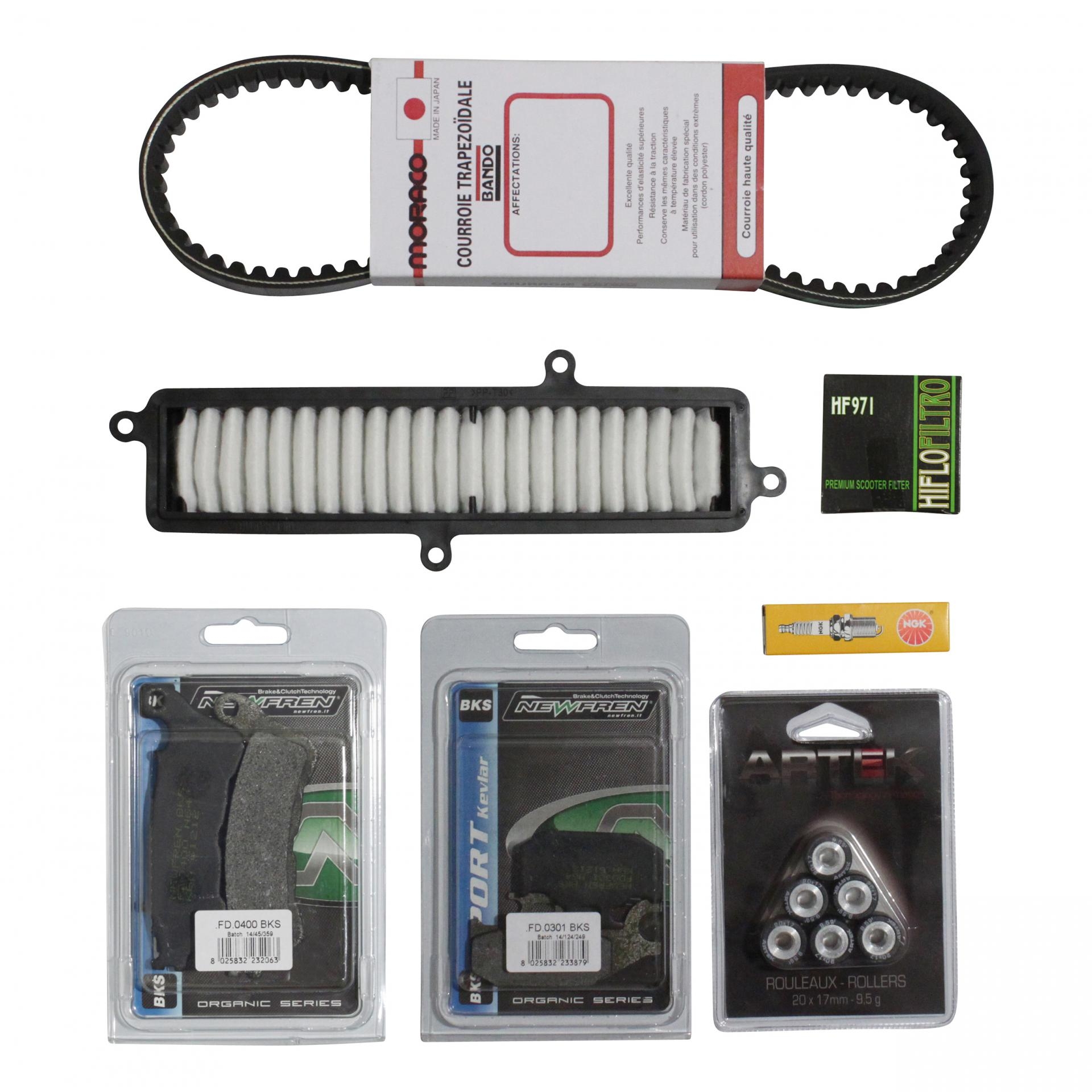 Kit entretien Suzuki 125 Burgman 2007-