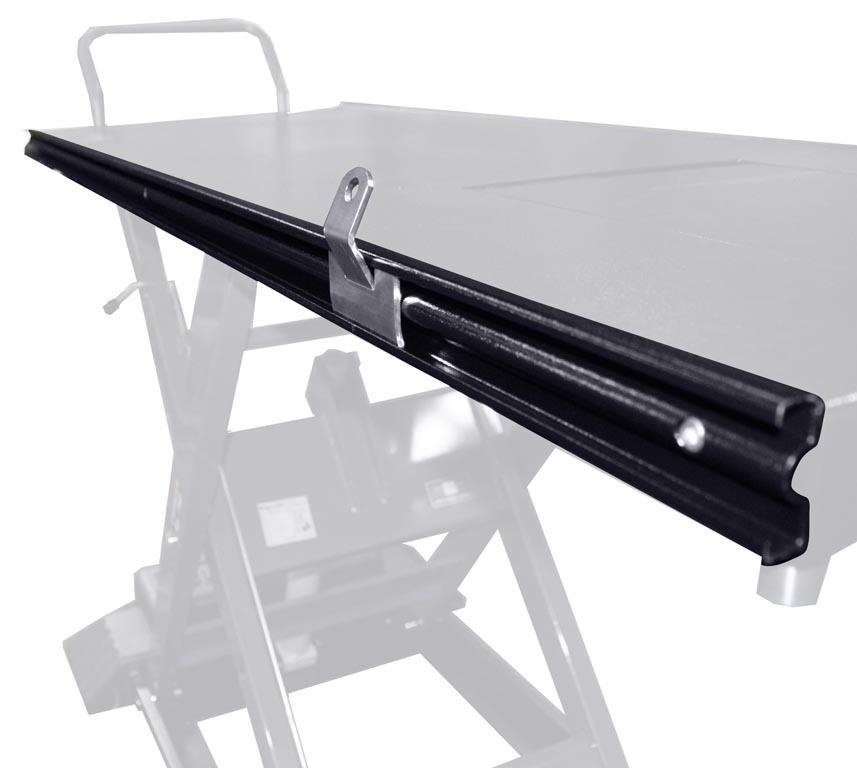 Rails latéraux Bike Lift 200 cm avec crochet coulissants