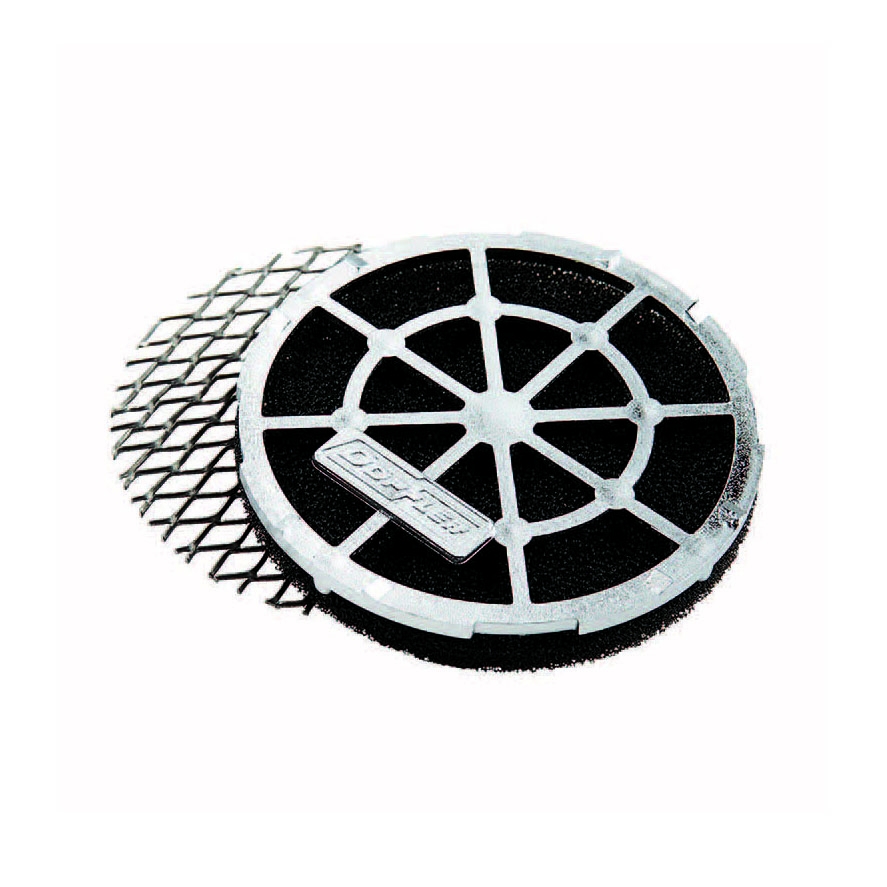 Mousse pour filtre à air Doppler Air System noir avec grille