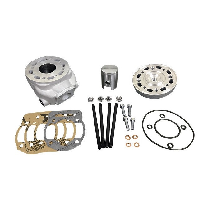 Cylindre Culasse alu Bidalot RF50WR adaptable Ø40 Derbi Euro 3
