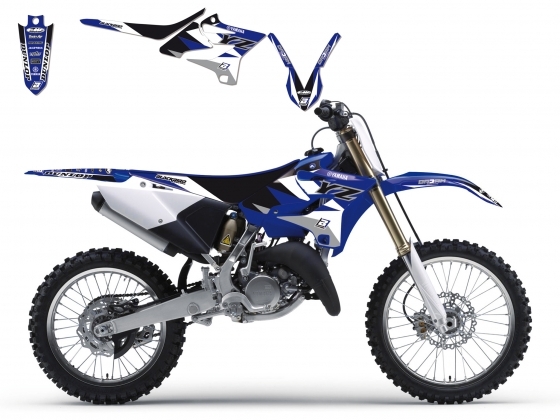 Kit déco + Housse de selle Blackbird Dream Graphic 3 Yamaha 125 YZ 15-