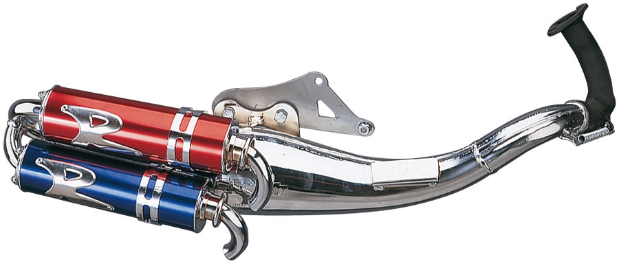 Pot Turbokit R Double Silencieux 50cc Peugeot Trekker Speedfight