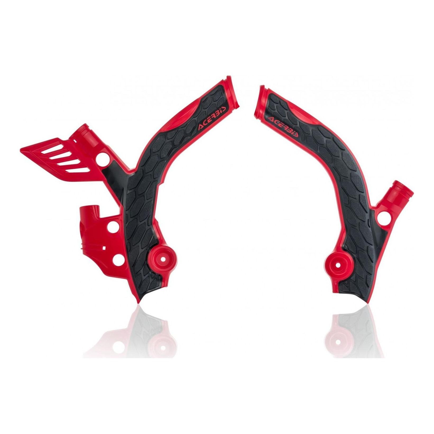 Protections de cadre Acerbis X-grip Beta 450 RR 4T 13-14 rouge/noir