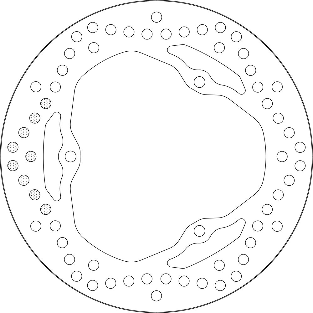 Disque de frein arrière SBS 5240