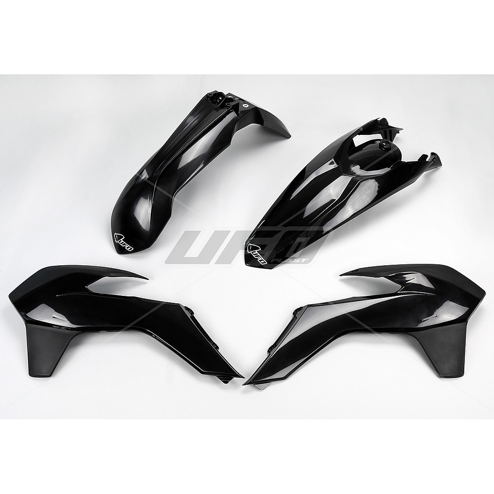 Kit plastique UFO KTM 125 EXC 14-16 noir