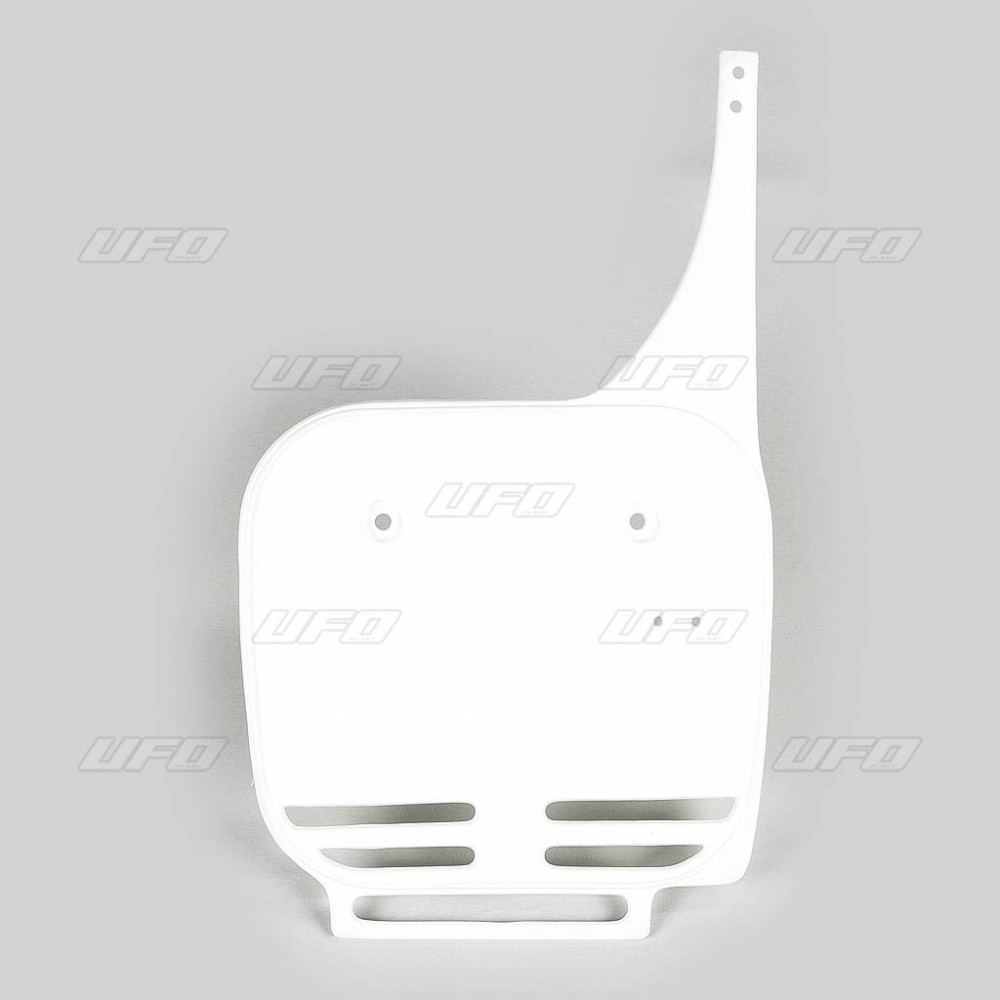 Plaque numéro frontale UFO Kawasaki 60 KX 84-04 blanc (blanc KX)
