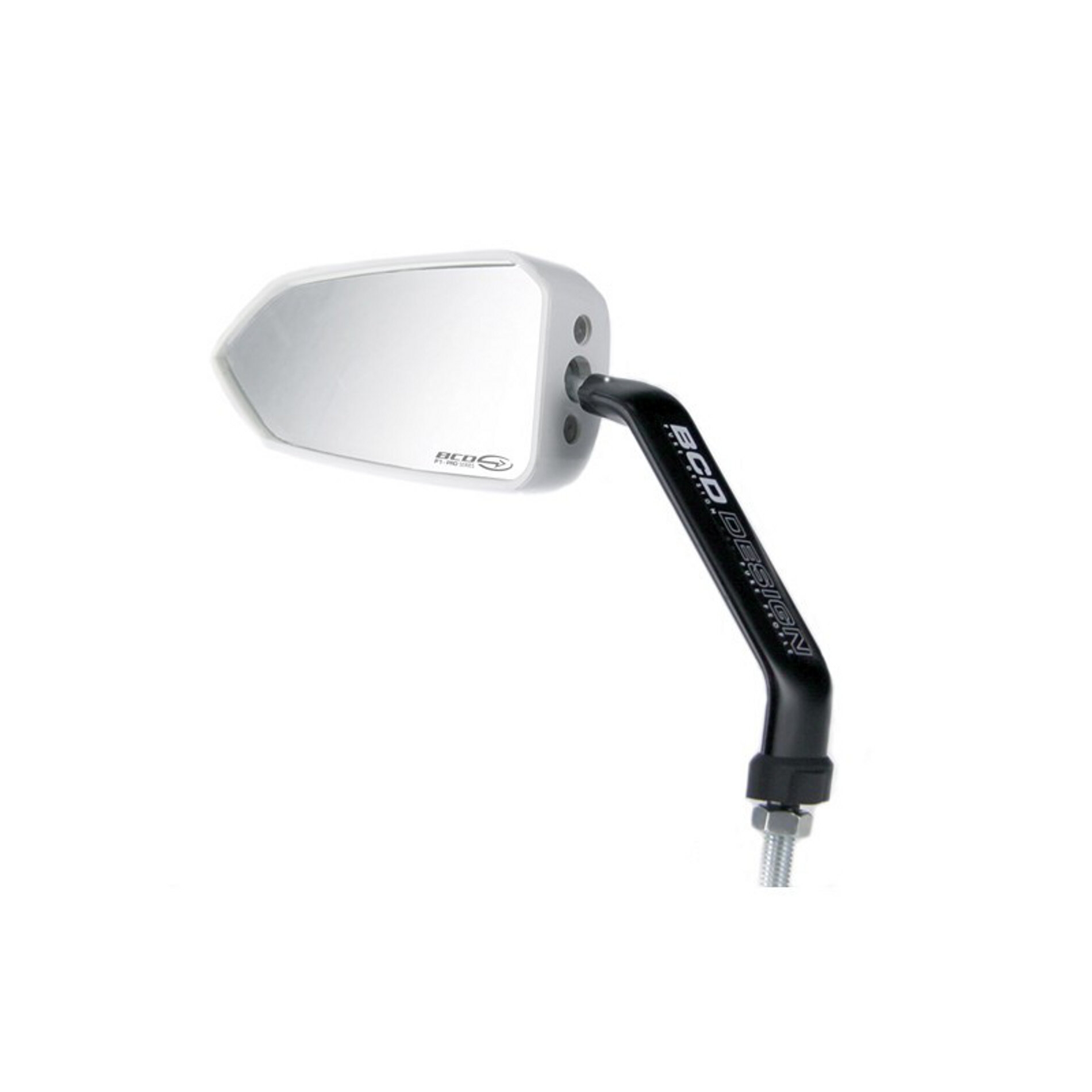 Paire de rétroviseurs BCD blanc