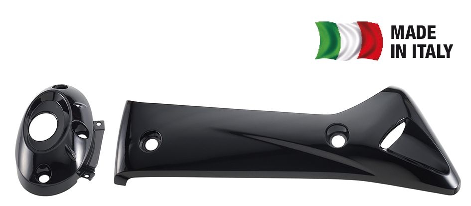 Kit protect. et sortie de pot Sh 300 Noir
