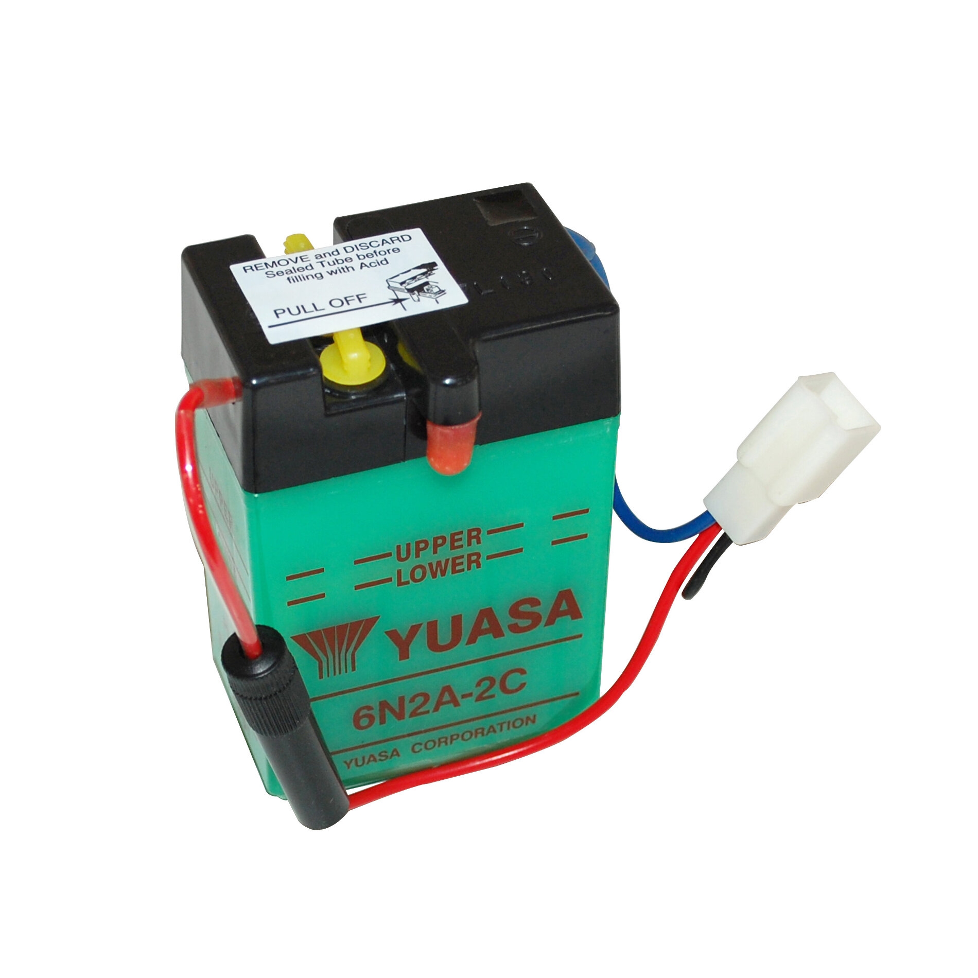 Batterie Yuasa 6N2A-2C 6V 2Ah