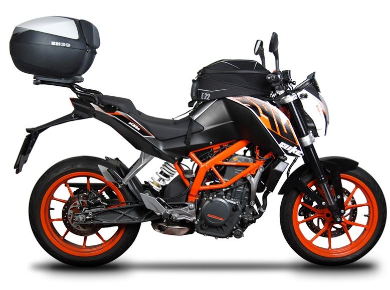 Kit fixation top case Top Master SHAD Ktm Duke 125 / 200 / 390 11-15