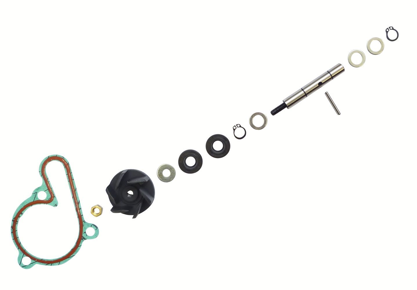 Kit de réparation de pompe à eau Top Performances pour Derbi Senda R D