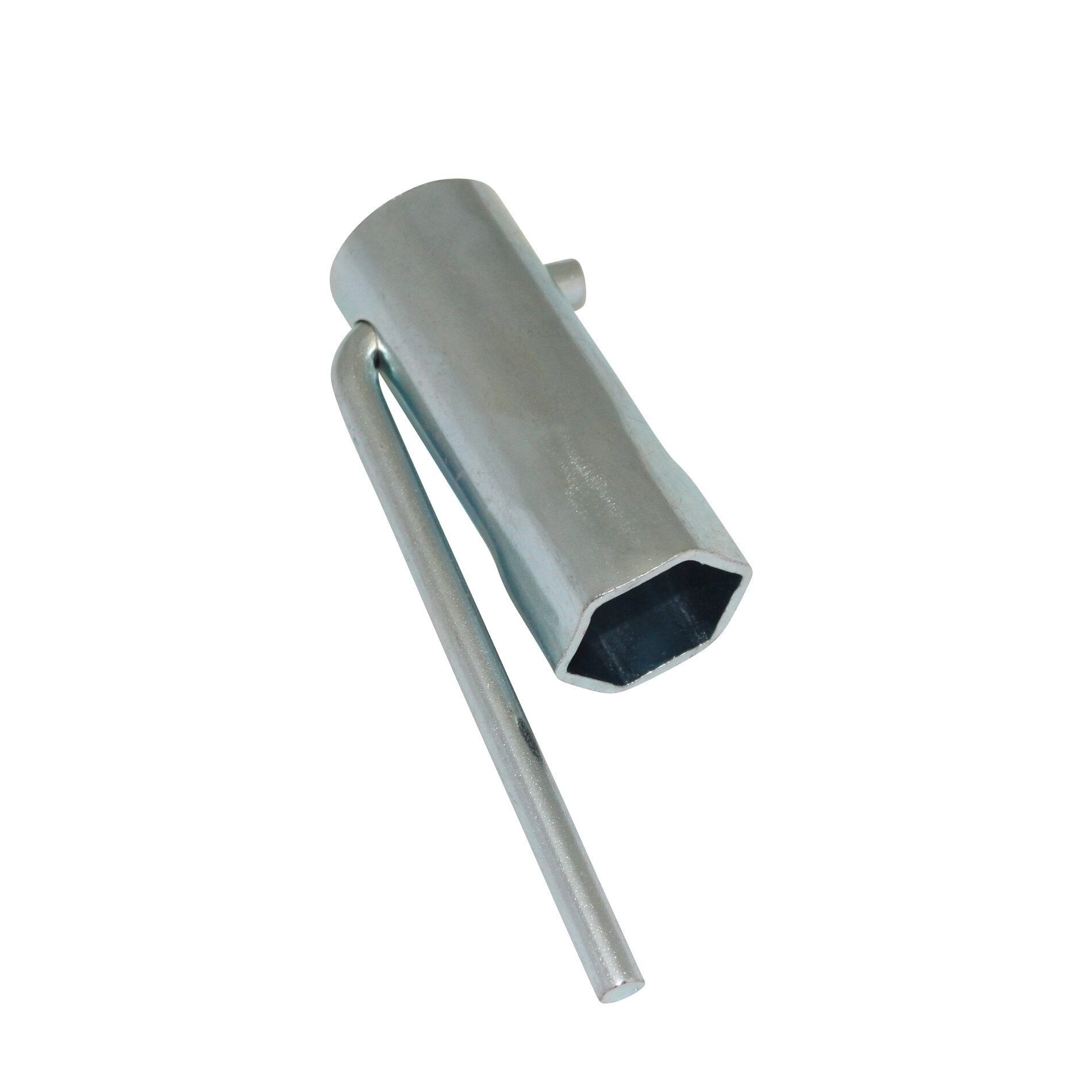 Clé a bougie Buzzetti 21mm l 64mm en tube renforce avec manche pliable