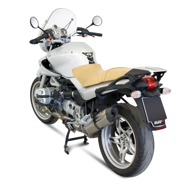 Silencieux MIVV Suono inox / casquette carbone BMW R1150R / RS / RT 00