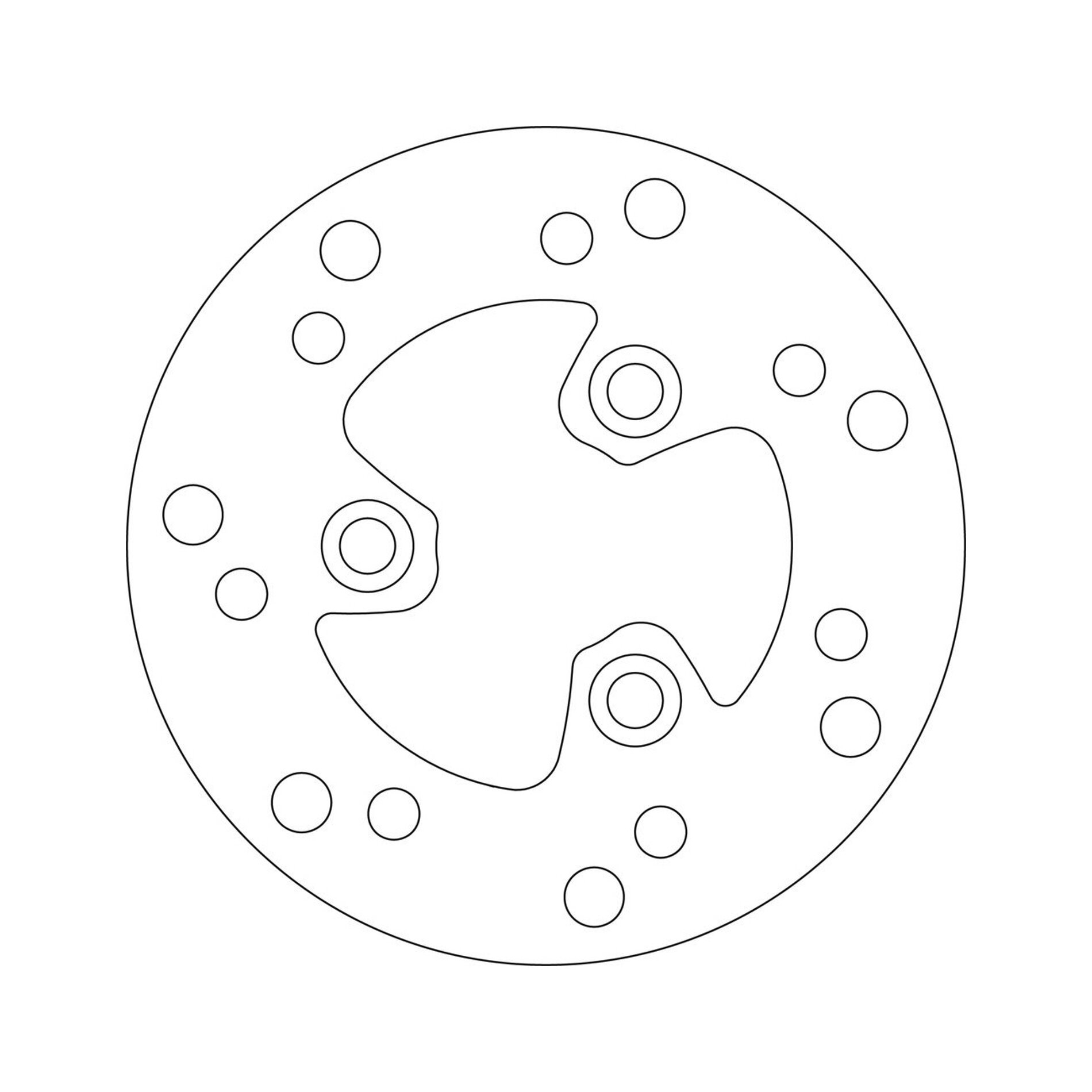 Disque de frein avant SBS 5189
