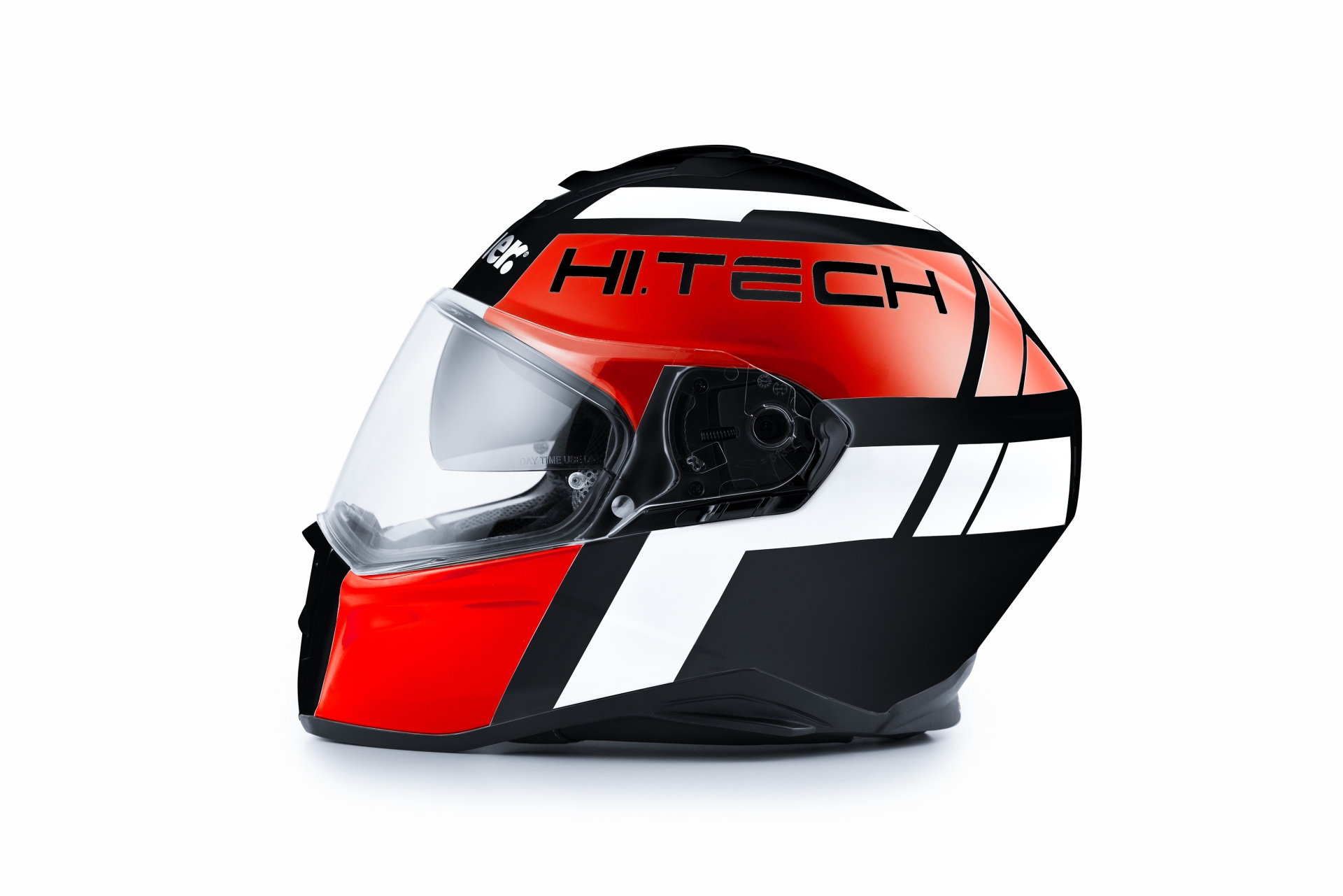 Casque Blauer Force One 800 Noir/Rouge/Blanc Mat - XS