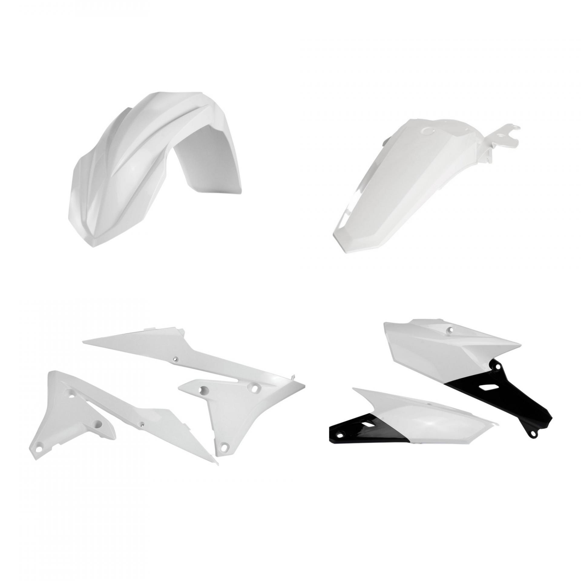 Kit plastiques Acerbis Yamaha 250 YZF 14-18 réplica blanc14