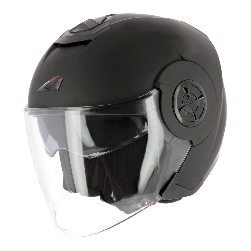 Casque jet Astone Aviator noir mat - XS