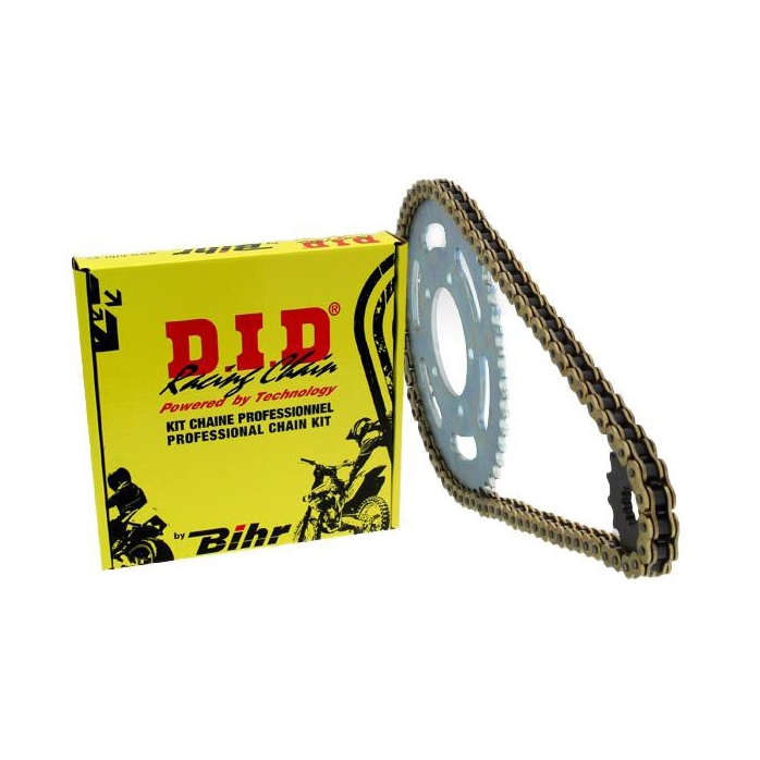Kit chaîne DID 428 type HD 16/53 couronne standard Suzuki 125 DR 85-00