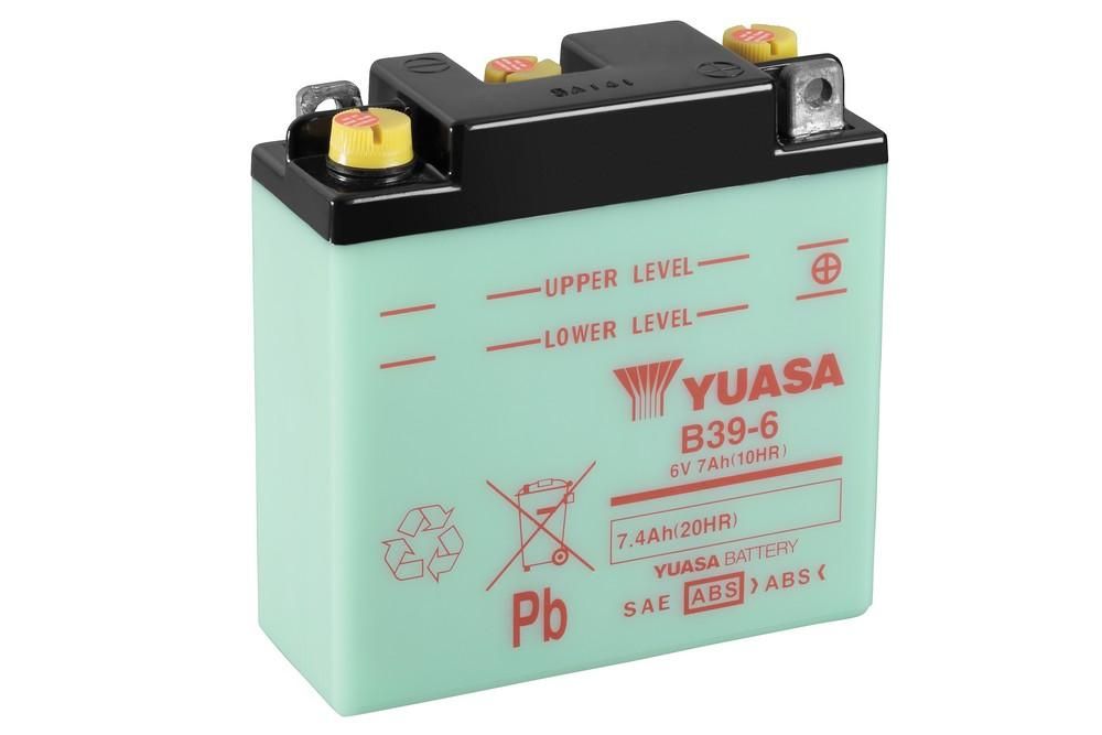 Batterie Yuasa B39-6 6V 7Ah Avec entretien