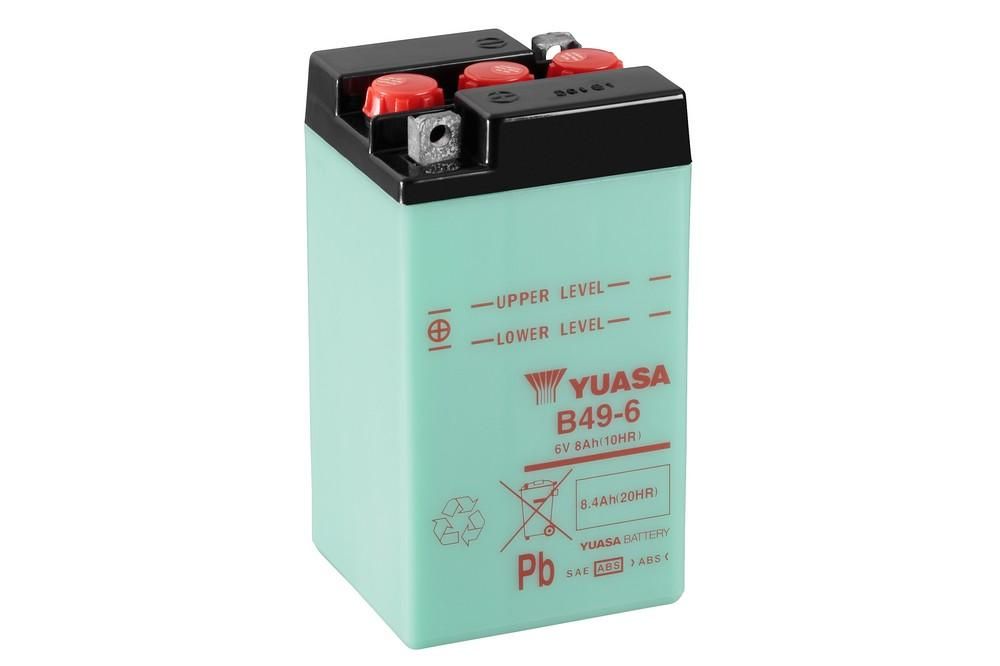 Batterie Yuasa B49-6 6V 8Ah