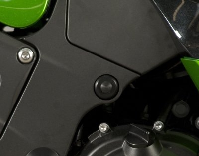 Insert de cadre R&G Racing noir Kawasaki ZZR 1400 12-18