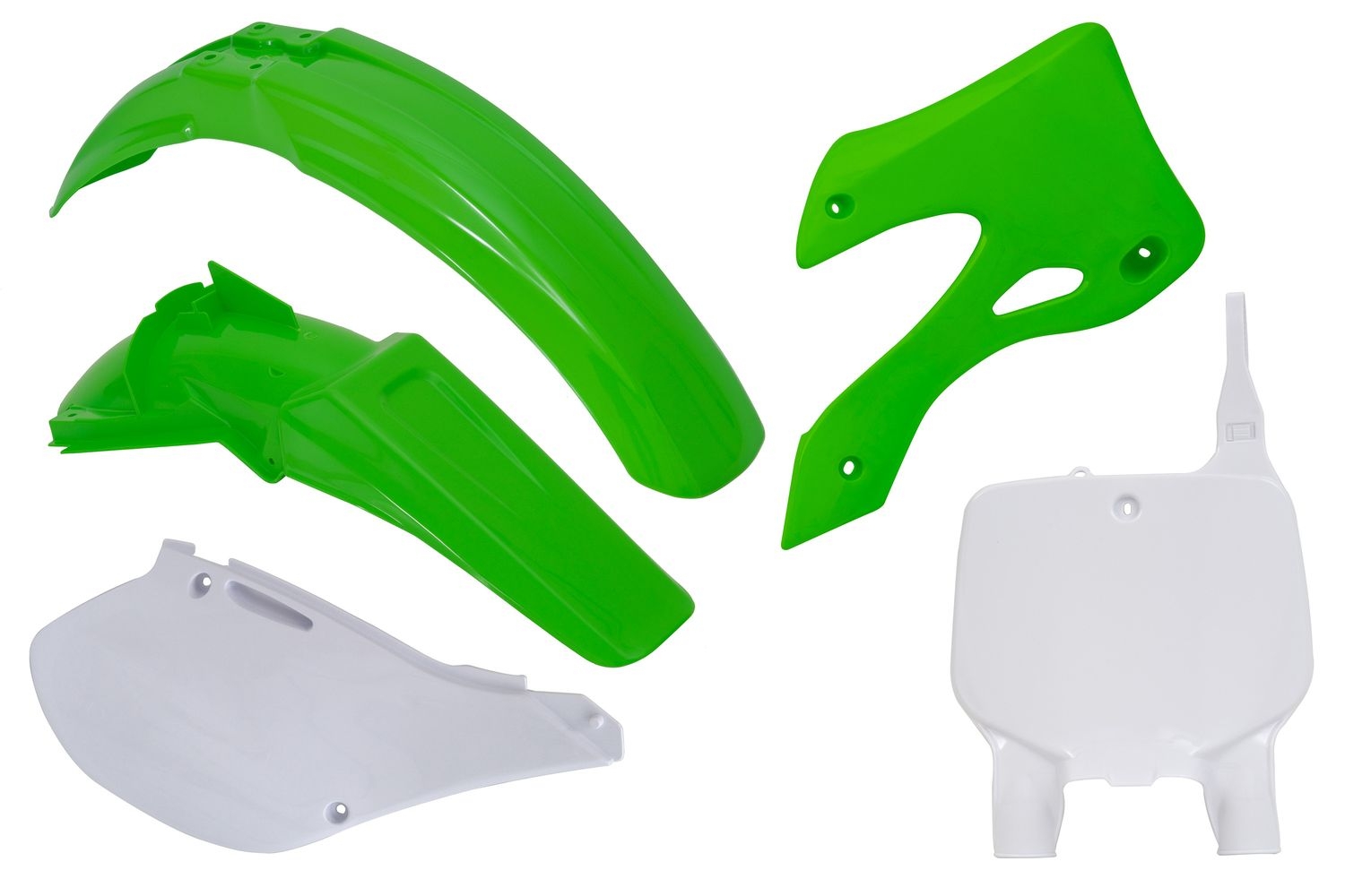 Kit plastique Racetech couleur dorigine pour Kawasaki KX 250 99-02
