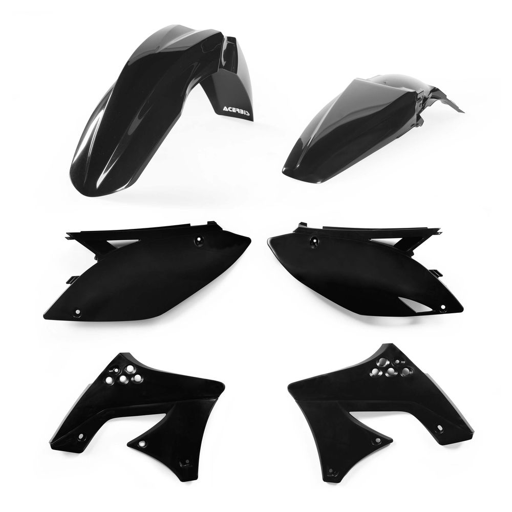 Kit plastique Acerbis Kawasaki 250 KX-F 09-12 noir