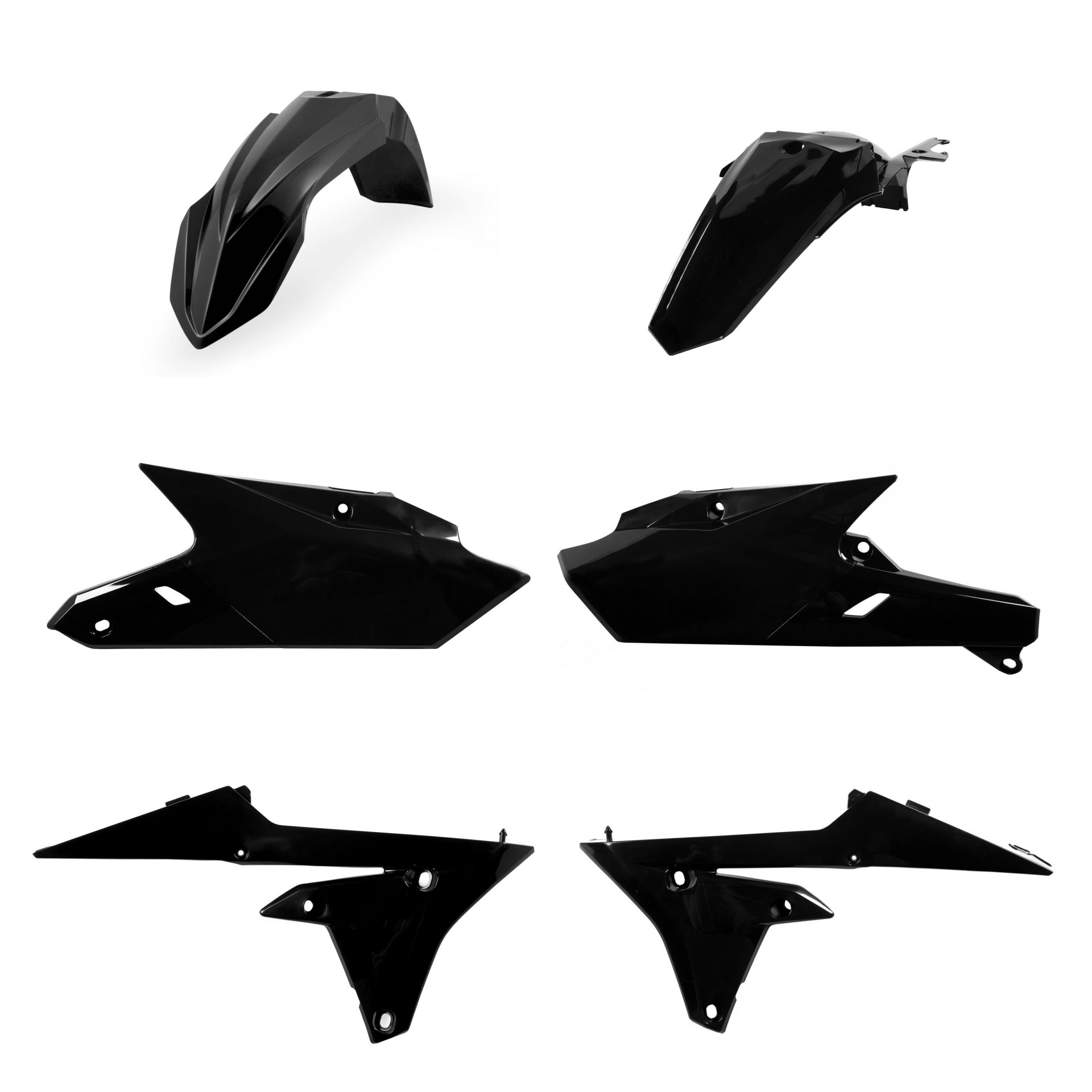 Kit plastiques Acerbis Yamaha 250 YZF 14-17 noir